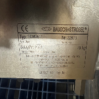 Unused Bausch+Strobel EDM3611 Semi Automatic Filling Machine image 2